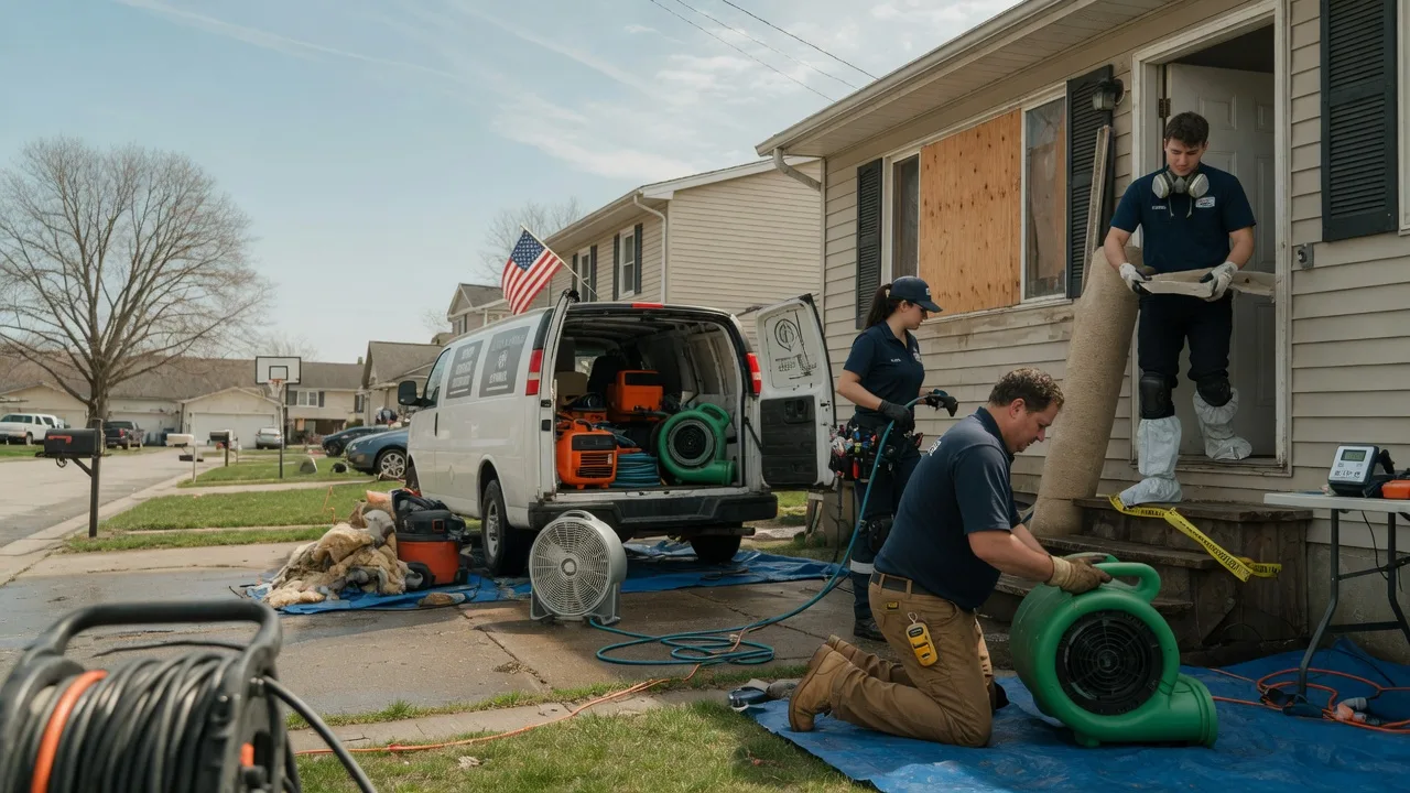 Water Damage Restoration in Riverside, IL near me